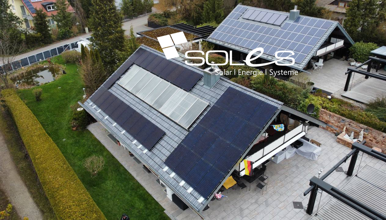 Photovoltaik in Gablingen auf dem Hausdach